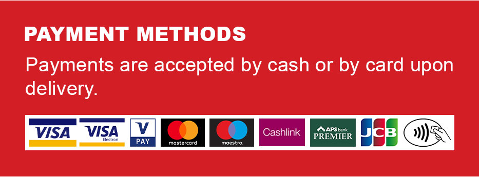 Accepted Payment Methods