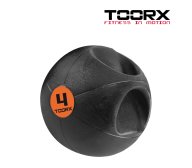 Toorx Medicine Ball w/Handles 4Kg | Tip Top Sports Malta | Sports Malta | Fitness Malta | Training Malta | Weightlifting Malta | Wellbeing Malta