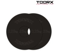 Toorx Olympic Fractional Steel Weight Plates 0.25Kg Pair | Tip Top Sports Malta | Sports Malta | Fitness Malta | Training Malta | Weightlifting Malta | Wellbeing Malta