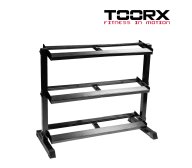 Toorx Dumbbell Rack W/3 Shelves | Tip Top Sports Malta | Sports Malta | Fitness Malta | Training Malta | Weightlifting Malta | Wellbeing Malta