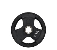 NTT Olympic Rubber Grip Plate 20KG | Tip Top Sports Malta | Sports Malta | Fitness Malta | Training Malta | Weightlifting Malta | Wellbeing Malta