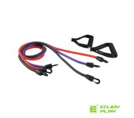 Enjoy Play Resistance Tube Set | Tip Top Sports Malta | Sports Malta | Fitness Malta | Training Malta | Weightlifting Malta | Wellbeing Malta