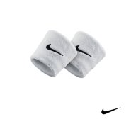 Nike Swoosh Wristbands White | Tip Top Sports Malta | Sports Malta | Fitness Malta | Training Malta | Weightlifting Malta | Wellbeing Malta