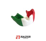 Razer Single Mouth Guard Green/White/Red | Tip Top Sports Malta | Sports Malta | Fitness Malta | Training Malta | Weightlifting Malta | Wellbeing Malta