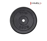 31mm HMS Regular Weight Plate 20Kg | Tip Top Sports Malta | Sports Malta | Fitness Malta | Training Malta | Weightlifting Malta | Wellbeing Malta