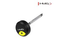 HMS Curled Rubber Coated Bar 30Kg | Tip Top Sports Malta | Sports Malta | Fitness Malta | Training Malta | Weightlifting Malta | Wellbeing Malta