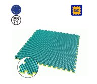 LC Mat Puzzle 100x100x2CM Green/Yellow | Tip Top Sports Malta | Sports Malta | Fitness Malta | Training Malta | Weightlifting Malta | Wellbeing Malta