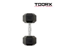 Toorx Hex Rubber Dumbbell | Tip Top Sports Malta | Sports Malta | Fitness Malta | Training Malta | Weightlifting Malta | Wellbeing Malta