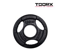 50mm Toorx Iron Weight Plate Tri-Grip 1.25KG | Tip Top Sports Malta | Sports Malta | Fitness Malta | Training Malta | Weightlifting Malta | Wellbeing Malta