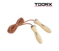 Toorx Leather Jump Rope | Tip Top Sports Malta | Sports Malta | Fitness Malta | Training Malta | Weightlifting Malta | Wellbeing Malta