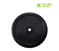 Enjoy Play Rubber Weight Plate 25Kg | Tip Top Sports Malta | Sports Malta | Fitness Malta | Training Malta | Weightlifting Malta | Wellbeing Malta