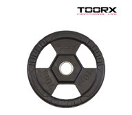 Toorx Rubber Plate Tri-Grip 10KG | Tip Top Sports Malta | Sports Malta | Fitness Malta | Training Malta | Weightlifting Malta | Wellbeing Malta