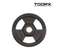 Toorx Rubber Plate Tri-Grip 10KG | Tip Top Sports Malta | Sports Malta | Fitness Malta | Training Malta | Weightlifting Malta | Wellbeing Malta