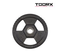 Toorx Rubber Plate Tri-Grip 15KG | Tip Top Sports Malta | Sports Malta | Fitness Malta | Training Malta | Weightlifting Malta | Wellbeing Malta