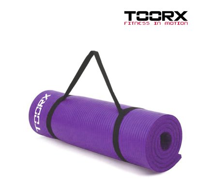 Toorx Purple Fitness Mat W/ Carry Handles Malta | Mats Malta | Sports Malta | Fitness Malta | Training Malta | Weightlifting Malta | Wellbeing Malta | Tip Top Sports Malta | Tip Top Malta