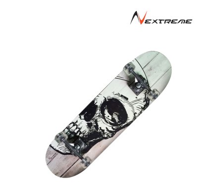 Nextreme Tribe Pro White Skull Skateboard Malta | Skateboards Malta | Sports Malta | Fitness Malta | Training Malta | Weightlifting Malta | Wellbeing Malta | Tip Top Sports Malta | Tip Top Malta