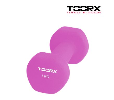 Toorx Neoprene Dumbbell 1 Kg Malta | Dumbbells Malta | Sports Malta | Fitness Malta | Training Malta | Weightlifting Malta | Wellbeing Malta | Tip Top Sports Malta | Tip Top Malta