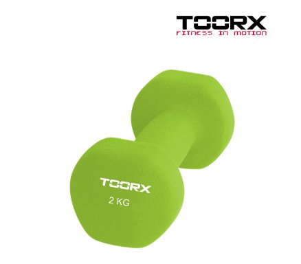 Toorx Neoprene Dumbbell 2Kg Malta | Dumbbells Malta | Sports Malta | Fitness Malta | Training Malta | Weightlifting Malta | Wellbeing Malta | Tip Top Sports Malta | Tip Top Malta