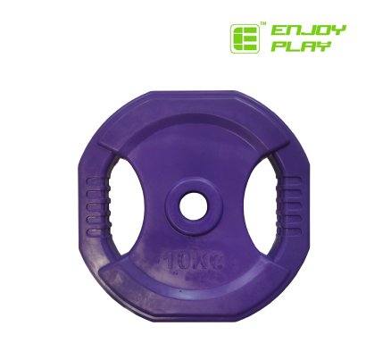 Enjoy Play 10Kg Rubber Handle Weights Malta | Plates Rubber Weights Malta | Sports Malta | Fitness Malta | Training Malta | Weightlifting Malta | Wellbeing Malta | Tip Top Sports Malta | Tip Top Malta