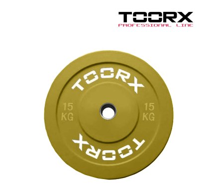 (Ex-Display) Toorx Bumper Challenge Weight Plate 15Kg Malta | Plates Olympic Weights Malta | Sports Malta | Fitness Malta | Training Malta | Weightlifting Malta | Wellbeing Malta | Tip Top Sports Malta | Tip Top Malta