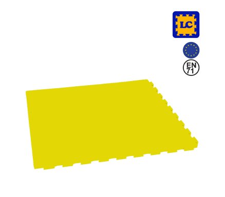 LC Mat Puzzle 100x100x1CM Yellow Malta | Puzzle Mats Malta | Sports Malta | Fitness Malta | Training Malta | Weightlifting Malta | Wellbeing Malta | Tip Top Sports Malta | Tip Top Malta
