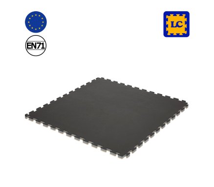 LC Mat Puzzle 100x100x2CM Dark Grey / Light Black Malta | Puzzle Mats Malta | Sports Malta | Fitness Malta | Training Malta | Weightlifting Malta | Wellbeing Malta | Tip Top Sports Malta | Tip Top Malta