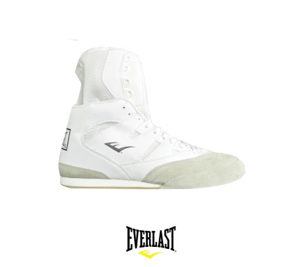 white boxing shoes