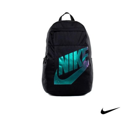 black and turquoise nike backpack