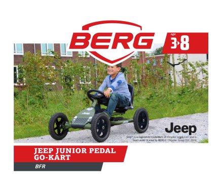 Berg Jeep Junior Pedal Go-Kart Malta, Go-Karts Malta