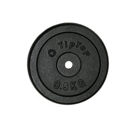 31mm Regular Weight Plate 0.5 Kg Malta | Plates Regular Weights Malta | Sports Malta | Fitness Malta | Training Malta | Weightlifting Malta | Wellbeing Malta | Tip Top Sports Malta | Tip Top Malta