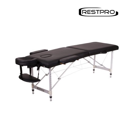 Restpro Portable Massage Table ALU-2-M-Black Malta | Massage Tables Malta | Sports Malta | Fitness Malta | Training Malta | Weightlifting Malta | Wellbeing Malta | Tip Top Sports Malta | Tip Top Malta