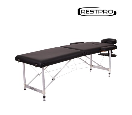 Restpro Portable Massage Table ALU-2-M-Black Malta | Massage Tables Malta | Sports Malta | Fitness Malta | Training Malta | Weightlifting Malta | Wellbeing Malta | Tip Top Sports Malta | Tip Top Malta