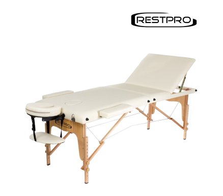 Restpro Classic-3 Cream Portable Massage Table Malta | Massage Tables Malta | Sports Malta | Fitness Malta | Training Malta | Weightlifting Malta | Wellbeing Malta | Tip Top Sports Malta | Tip Top Malta