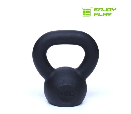 Enjoy Play Black Kettlebell 4kg Malta | Kettlebells / Flexbells Malta | Sports Malta | Fitness Malta | Training Malta | Weightlifting Malta | Wellbeing Malta | Tip Top Sports Malta | Tip Top Malta