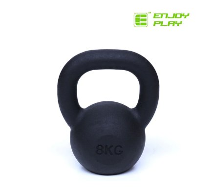 Enjoy Play Black Kettlebell 8kg Malta | Kettlebells / Flexbells Malta | Sports Malta | Fitness Malta | Training Malta | Weightlifting Malta | Wellbeing Malta | Tip Top Sports Malta | Tip Top Malta
