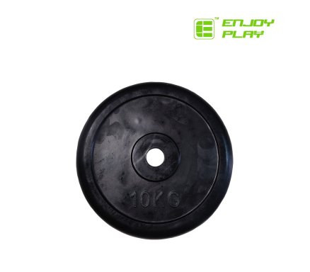 Enjoy Play Rubber Weight Plate 10Kg Malta | Plates Rubber Weights Malta | Sports Malta | Fitness Malta | Training Malta | Weightlifting Malta | Wellbeing Malta | Tip Top Sports Malta | Tip Top Malta